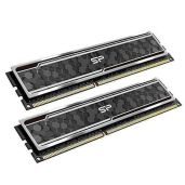 Silicon Power 16GB DDR4 RAM 3200MHz (2x8GB) - High-Performance Desktop Memory with Heatsink in Camouflage Grey