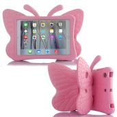 Simicoo iPad Mini 5 Case for Kids - Cute Pink Butterfly, Lightweight EVA, Shockproof & Rugged Protection