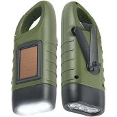 Simpeak 2-Pack Solar Hand Crank Flashlight: Emergency LED Torch for Outdoor Survival & Sports - Rechargeable & Portable