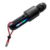 Portable Bluetooth Karaoke Microphone & Speaker with Lights | 22 Vocal Effects for Kids & Adults