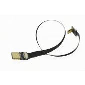 Slim Flat thin FFC HDMI cable 20CM FPV FFC Flat HDMI Cable Mini HDMI male 90 degree angled to Standard HDMI male for Canon 5D3 5D2 Panasonic lumix GH3 GH2 Sony Nex 5N 5T 5R 7N DJI black