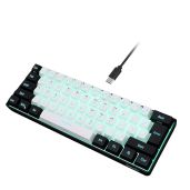 Buy Snpurdiri 60% Wired RGB Gaming Keyboard - Compact, Waterproof, 61 Keys for PC/Mac - Perfect for Gamers & Travel!