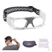 Buy SooGree Sports Goggles: Anti-Fog Basketball, Soccer & Football Eyewear for Men - Protective Training Glasses (Gray)
