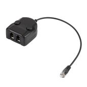 Splitter Training Adapter: Volume Control & Intelligent Sound for Phone Handsets