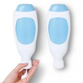 Buy Squeezi 2 Unit Pack Wall Mounted Shower Dispenser - Bright White Shampoo & Soap Organizer