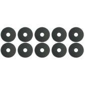 10x25mm Self-Adhesive Rubber Washers for Tripods & Camera Flash Brackets - Durable & Easy to Use