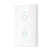 Highly Sensitive Touch Remote Switch for Google Voice Control - 2-Way AC (White) - Smart Home Solution