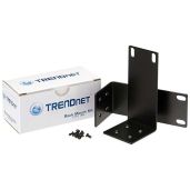 "TRENDNet Rack Mount Kit ETH-11MK for TEG-S16Dg/TEG-S24Dg - Fits 11" to 19" Equipment Racks, Black"