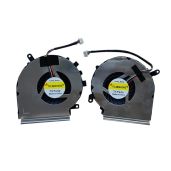 TXLIMINHONG CPU & GPU Cooling Fan for MSI GL72, GP72, GE62VR, GE72VR - MS-16JB Replacement