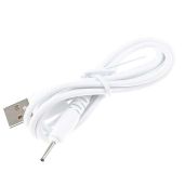 TenCloud 100CM USB Charger Cable for Beats Solo HD505 - 2.0mm Jack Replacement Power Cord (White)