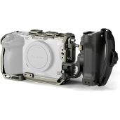 Tilta Camera Cage for Sony FX3/FX30 V2 - Lightweight Kit with NATO Rail, Cold Shoe & Left Handle (Titanium Gray)