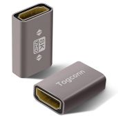 Buy Togconn 8K HDMI Coupler 2 Pack - HDMI 2.1 Female to Female Connector for 4K/8K, Compatible with PS5, Xbox, HDTV & More