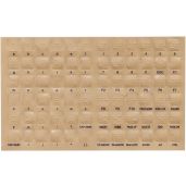 Transparent Braille Keyboard Overlays for Visually Impaired - Durable Lexan & 3M Adhesive for Windows PC