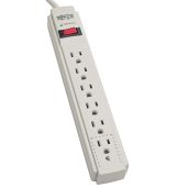 Tripp Lite 6 Outlet Surge Protector Power Strip with 4ft Cord - Reliable Surge Protection for Home & Office