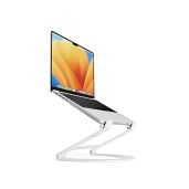 "Buy Twelve South Curve Flex: Adjustable Aluminum Laptop Stand for 10"-17" - Portable, Ergonomic Design with Travel Pouch"