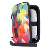 USA GEAR Hard Shell Portable Printer Case - Scratch-Resistant, Fits HP Sprocket, Instax Mini Link 2 & Kodak Printomatic