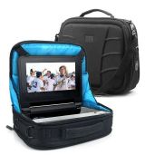 "USA Gear Portable DVD Player Case - S11 Car Headrest Holder for 7"-10" Screens | Fits DBPOWER, Insignia, ieGeek, Wonnie"