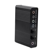 USB Sound Card: 6-Channel External Audio Adapter for Laptops & Desktops with SPDIF Output