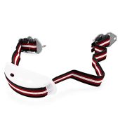 Universal Hard Hat Chin Strap - Detachable White Elastic Safety Sling for Construction Helmets