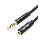VENTION 16FT 3.5mm Headphone Extension Cable - Gold Plated Aux Extender for Laptops, Smartphones & Tablets