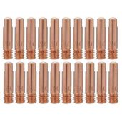 Yosoo Health Gear 20 Pcs Gasless MIG Welding Tips - 0.8mm & 1.0mm Copper Tips for 15AK Torch