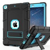 iPad Mini 4/5 Case: Rugged Shockproof Armor with Kickstand - 3-Layer Protection for 7.9 Inch Tablets