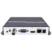 ISEEVY H.265 H.264 4K Video Decoder: HDMI, VGA, CVBS Output for IP Streaming & Advertisement Display