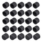 uxcell Silicone RCA Port Anti-Dust Stopper Caps - 20pcs Black Cover for Protection